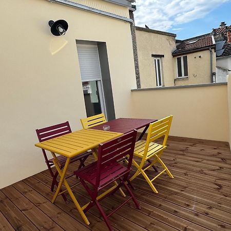 70M2 Climatise - Parking Prive - Lycee Roosevelt - Reims Arena Apartment Luaran gambar
