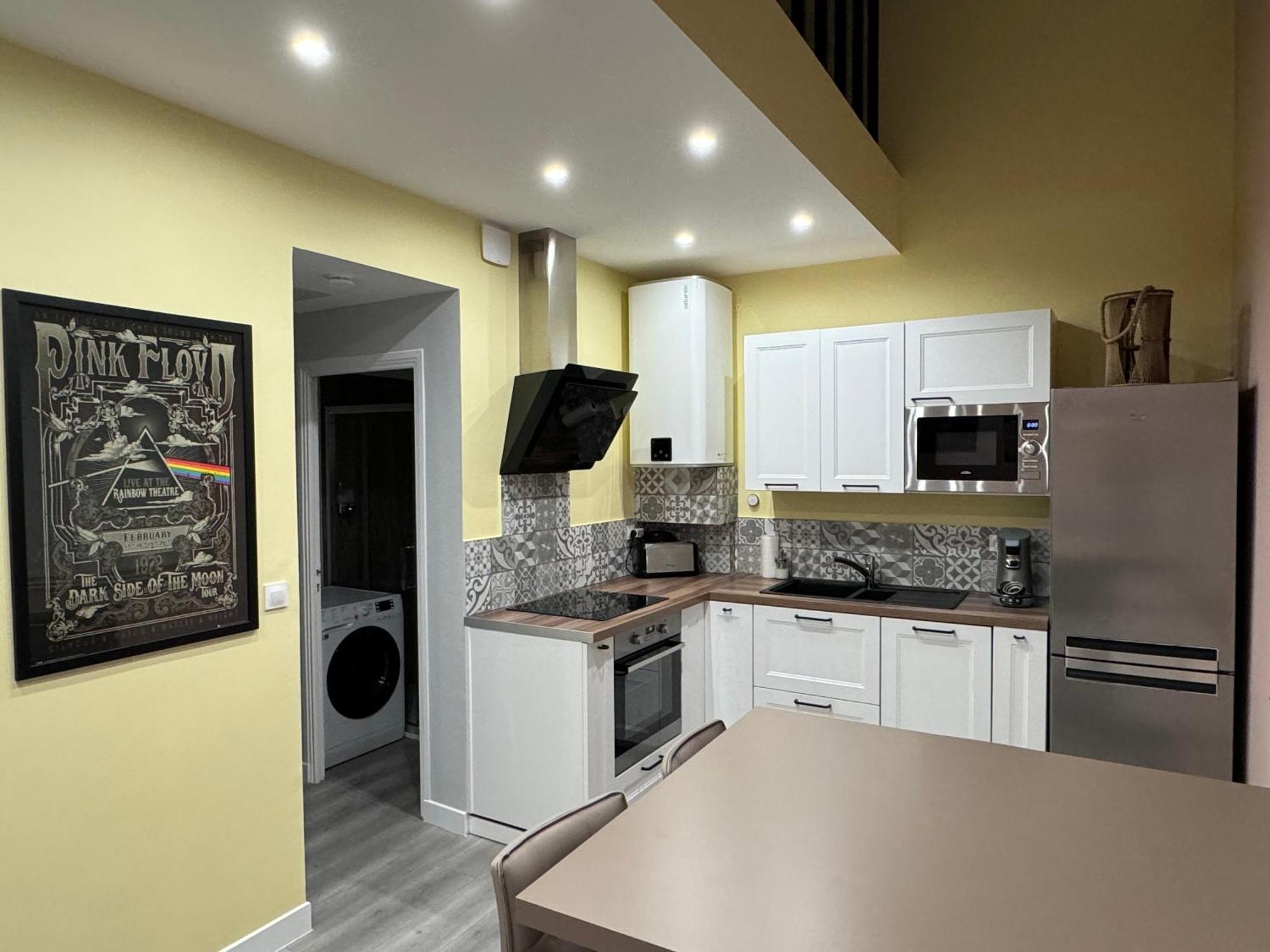 70M2 Climatise - Parking Prive - Lycee Roosevelt - Reims Arena Apartment Luaran gambar