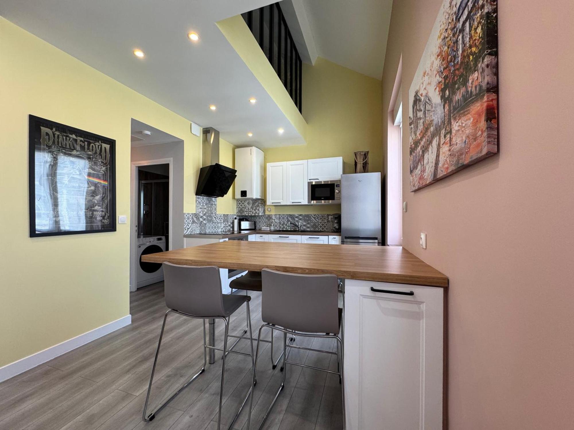 70M2 Climatise - Parking Prive - Lycee Roosevelt - Reims Arena Apartment Luaran gambar