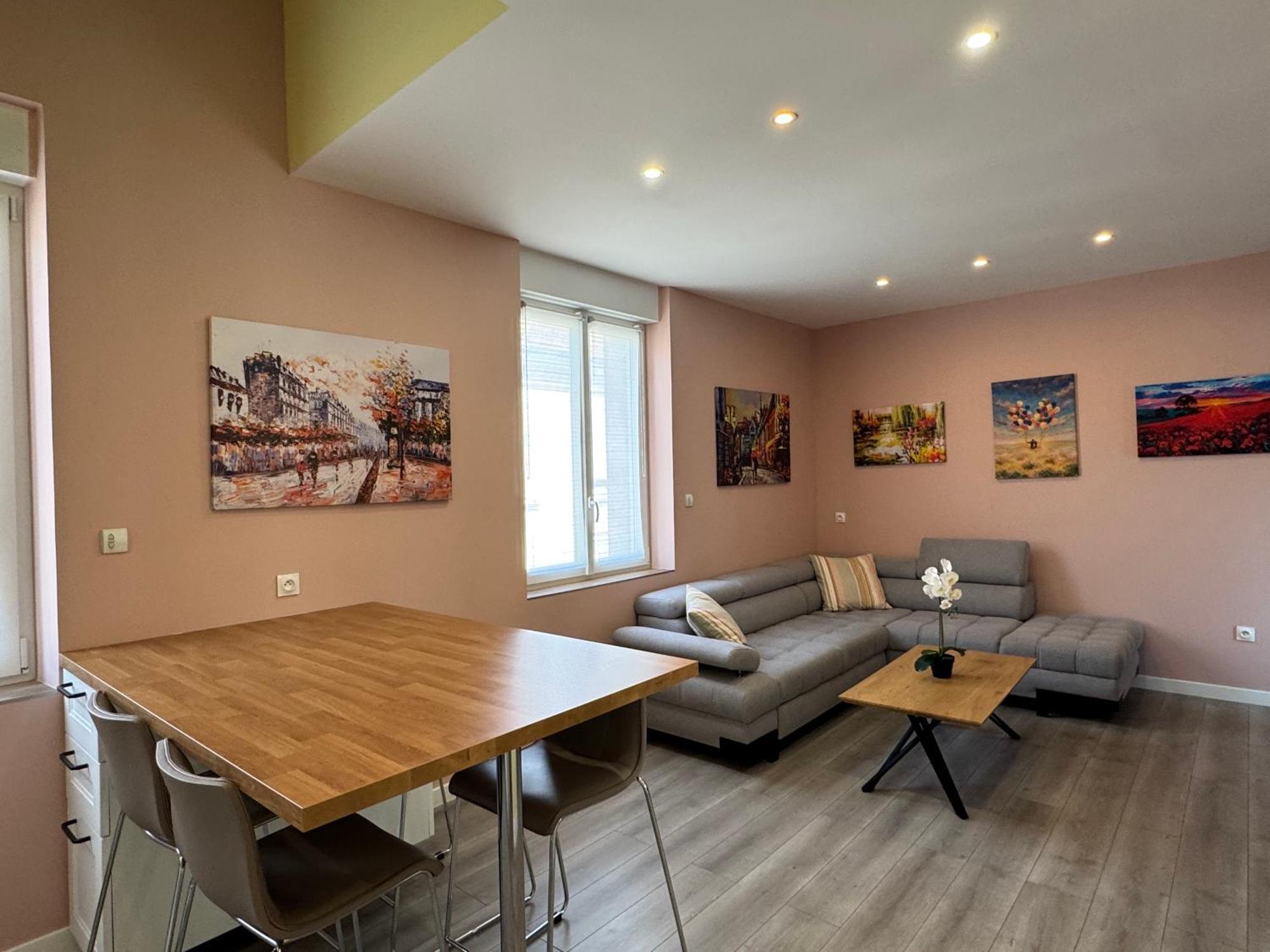 70M2 Climatise - Parking Prive - Lycee Roosevelt - Reims Arena Apartment Luaran gambar